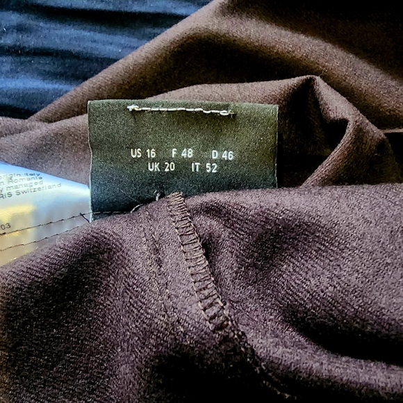 Akris Brown Wool Slacks - Picture 4 of 4